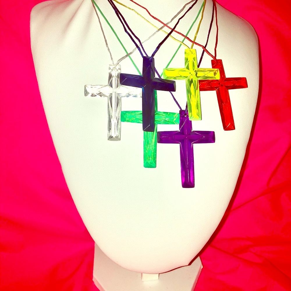 Party Cross Necklace Bundle (6pk special)